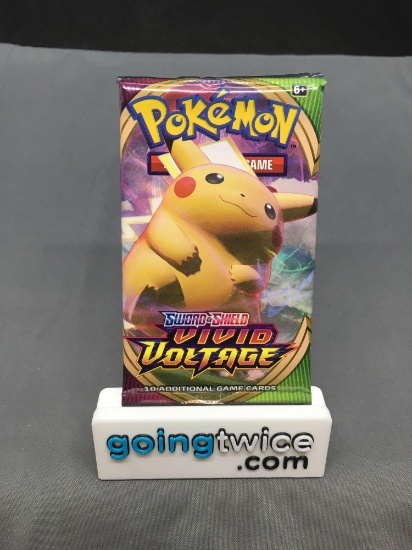 Factory Sealed Pokemon VIVID VOLTAGE 10 Card Booster Pack