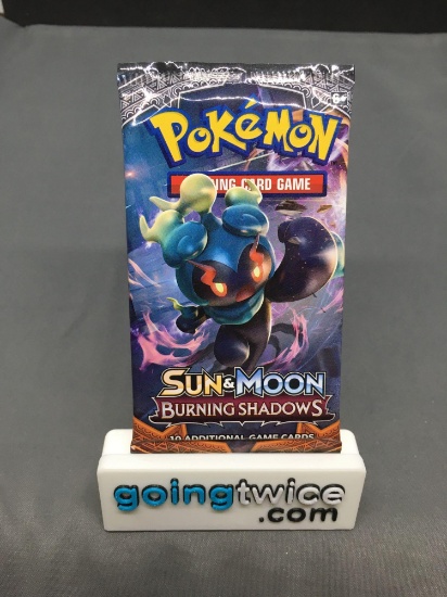Factory Sealed Pokemon Sun & Moon BURNING SHADOWS 10 Card Booster Pack