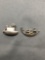 Lot of Two Sterling Silver Boat Themed Charms