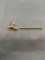 Lot of Two Fashion Pins, One Engravable Scallop Edge Bar Design & One Hummingbird