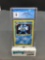 CGC Graded 1999 Pokemon Base Set Unlimited #13 POLIWRATH Holofoil Rare Trading Card - MINT 9
