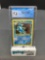 CGC Graded 2000 Pokemon Gym Challenge #12 MISTY'S GOLDUCK Holofoil Rare Trading Card - NM+ 7.5