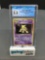 CGC Graded 1997 Pokemon Japanese Rocket Gang DARK ALAKAZAM Holofoil Rare Trading Card - EX+ 5.5