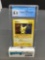 CGC Graded 1999 Pokemon Gold Silver Japanese PICHU Holofoil Rare Trading Card - NM-MT+ 8.5