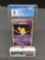CGC Graded 1997 Pokemon Japanese Rocket Gang DARK HYPNO Holofoil Rare Trading Card - NM-MT 8