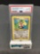 PSA Graded Pokemon Card Base Set Unlimited GEM MT 10 - FARFETCH'D #27/102