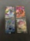 4 Count Lot of JET BLACK POLTERGEIST & SILVER LANCE Japanese ULTRA RARE Pokemon Cards