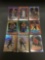 9 Count Lot of REFRACTORS with ROOKIES & STARS from RECENT Collection