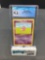 CGC Graded 1999 Pokemon Jungle 1st Edition #55 SLOWPOKE Trading Card - GEM MINT 9.5