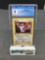 CGC Graded 2000 Pokemon Team Rocket 1st Edition #66 RATTATA Trading Card - MINT 9