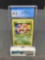 CGC Graded 1999 Pokemon Jungle 1st Edition #59 PARAS Trading Card - GEM MINT 9.5