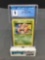 CGC Graded 1999 Pokemon Jungle 1st Edition #59 PARAS Trading Card - MINT 9