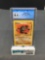 CGC Graded 1999 Pokemon Fossil 1st Edition #47 GEODUDE Trading Card - NM-MT+ 8.5
