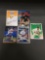 5 Card Lot of DEREK JETER New York Yankees Baseball Cards from Massive Collection