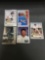 5 Card Lot of MICKEY MANTLE New York Yankees Baseball Cards from Massive Collection