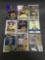 9 Card Lot of AARON RODGERS Green Bay Packers Football Cards from Massive Collection