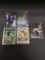 5 Card Lot of DEREK JETER New York Yankees Baseball Cards from Massive Collection
