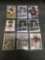 9 Card Lot of RONALD ACUNA JR Atlanta Braves Baseball Cards from Massive Collection