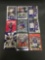 9 Card Lot of LAMAR JACKSON Baltimore Ravens Football Cards from Massive Collection