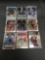 9 Card Lot of FOOTBALL ROOKIE Cards - Mostly from Newer Sets - Some Premiums - Stars & More!