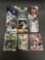 9 Card Lot of BASEBALL ROOKIE CARDS - Future Stars and Hall of Famers from Huge Collection!