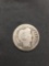 1900-S United States Barber Silver Dime - 90% Silver Coin from Estate