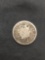 1912 United States Barber Silver Dime - 90% Silver Coin from Estate