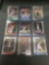 9 Card Lot of Basketball ROOKIE Cards - Mostly Modern Years - Prizms, Future Stars and More!