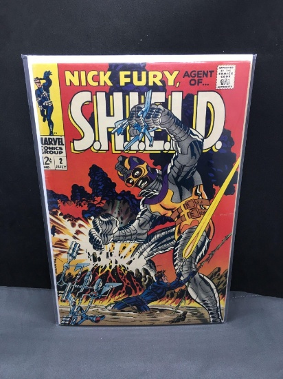 1968 Marvel Comics NICK FURY AGENT OF SHIELD #2 Silver Age Comic Book from Collection
