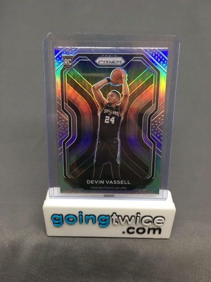 2020-21 Panini Prizm Silver Prizm #252 DEVIN VASSELL Spurs ROOKIE Basketball Card