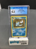 CGC Graded 1999 Pokemon Jungle #12 VAPOREON Holofoil Rare Trading Card - VG-EX+ 4.5