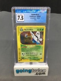 CGC Graded 2002 Pokemon Expedition #5 BUTTERFREE Holofoil Rare Trading Card - NM+ 7.5