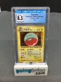 CGC Graded 1996 Pokemon Japanese Jungle ELECTRODE Holofoil Rare Trading Card - NM-MT+ 8.5