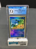 CGC Graded 1999 Pokemon Japanese Southern Islands MARILL Reverse Holofoil Rare Trading Card - NM+