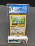 CGC Graded 2000 Pokemon Team Rocket 1st Edition #53 DRATINI Trading Card - NM+ 7.5