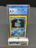 CGC Graded 2000 Pokemon Gym Heroes Prerelease Promo #9 MISTY'S SEADRA Holofoil Rare Trading Card -