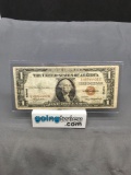 1935-A United States Washington $1 Silver Certificate HAWAII Brown Seal Bill Currency Note