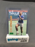 1992 Skybox Impact #398 MICHAEL STRAHAN Giants ROOKIE Football Card