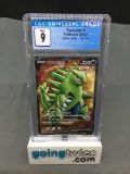 CGC Graded Pokemon Card Battle Styles MINT 9 - TYRANITAR V Full Art #154/163