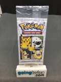 Factory Sealed GENERAL MILLS 25th Anniversary of Pokemon 3 Card Booster Pack - PIKACHU HOLO!