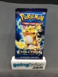 Factory Sealed Pokemon XY EVOLUTIONS 10 Card Booster Pack - Iconic CHARIZARD Holo?