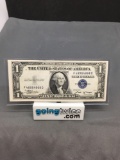 1935-B United States Washington $1 Silver Certificate Bill Currency Note - UNCIRCULATED Condition
