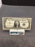 1957-A United States Washington $1 Silver Certificate Bill Currency Note - UNCIRCULATED Condition