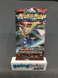 Factory Sealed Pokemon CRIMSON INVASION 10 Card Booster Pack - Rainbow GYARADOS GX?
