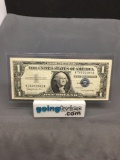 1957-B United States Washington $1 Silver Certificate Bill Currency Note