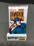 Factory Sealed 2021 Topps HERITAGE Baseball 9 Card Pack - SSP Error?