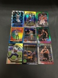 9 Count Lot of REFRACTORS with ROOKIES & STARS from RECENT Collection