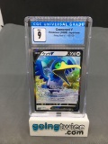 CGC Graded 2020 Pokemon Japanese Shiny Star V #155 CRAMORANT V Ultra Rare Trading Card - MINT 9