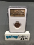 NGC Graded 2009 Lincoln Penny Formative Years - MS 66 RD - First Day of Issue