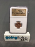 NGC Graded 2009 Lincoln Penny 'D' Professional Life - MS 66 RD